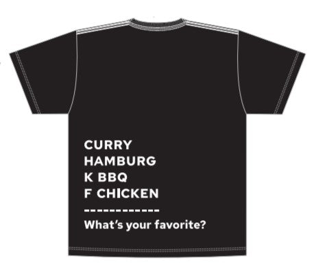 GOURMET T-SHIRTS (BLACK)